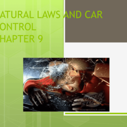 Chapter 5 natural laws and car control