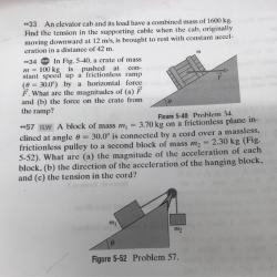 Cab elevator combined mass load solved its supporting originally kg tension cable find transcribed problem text been show has